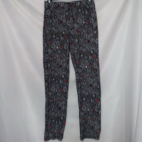 NEW Cuddl Duds Wo size XS BlacK PINK LOVE MORE PAJAMAS TOP AND PANTS - Picture 8 of 13